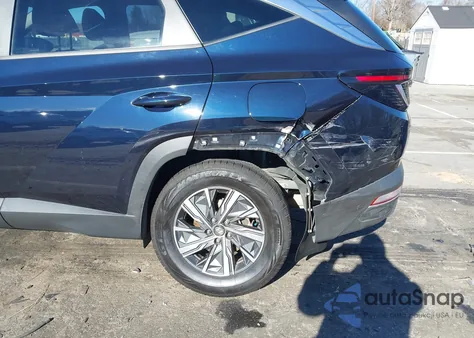 2022 Hyundai Tucson Hybrid Blue из США, поврежденный, VIN KM8JBCA14NU011151